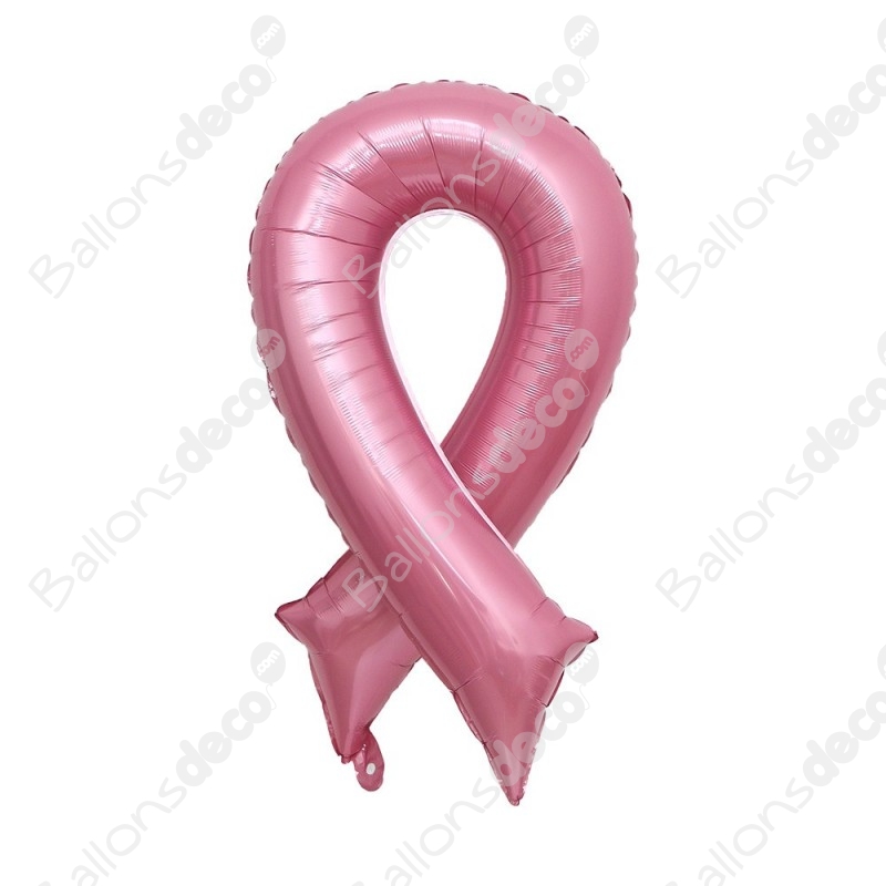 Ballons Cancer Du Sein en Grappe Ruban - Octobre Rose