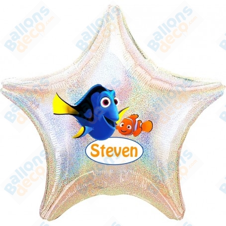 Ballon Dory Et Nemo Personnalisable Disney 1 face, Décorations ballons pour anniversaire.