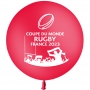 Ballon Coupe du Monde De Rugby Rouge de 60 cm