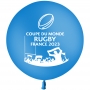 Ballon Coupe du Monde De Rugby Bleu de 60 cm