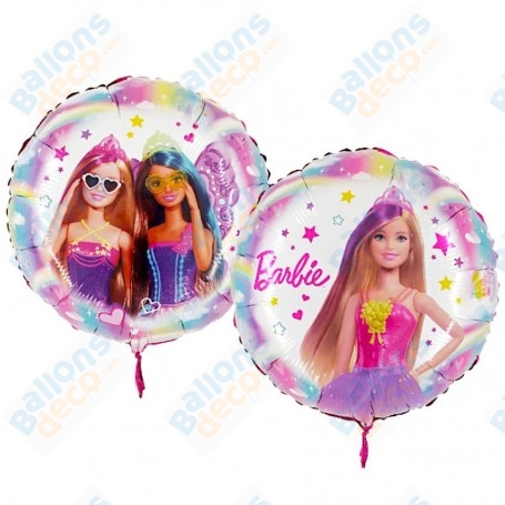 Ballon Barbie Fashion 2 faces