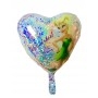 Ballon Coeur Clochette Holographique Disney