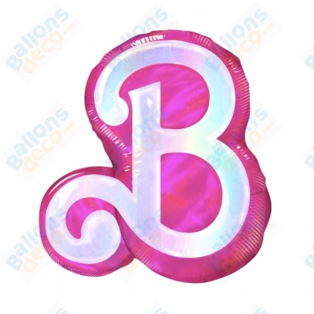 Ballon Barbie B Rose Anniversaire Mattel