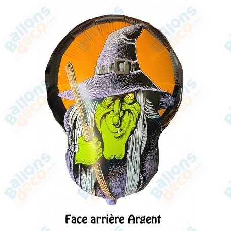 Ballon Sorcière Vintage Halloween