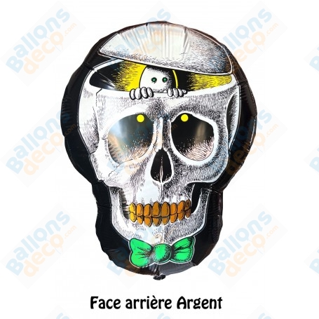 Ballon Squelette Vintage Halloween