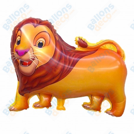 Ballon Lion Style Simba Le Roi Lion Disney, Décorations ballons pour anniversaire.