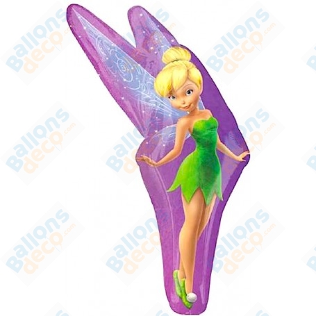 Ballon La Fée Clochette Géante Disney, Décorations ballons pour anniversaire.