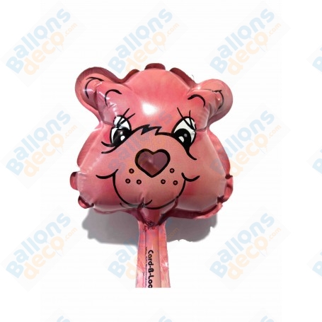 Ballon Bisounours Rose Mini Formes