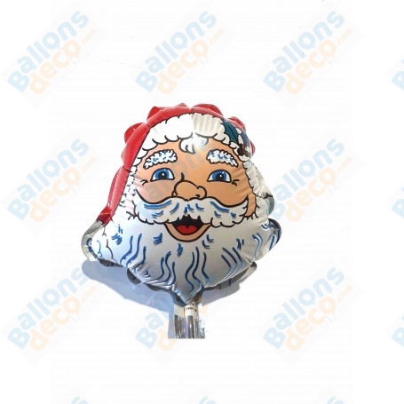 Ballon Père Noël Mini Forme x5
