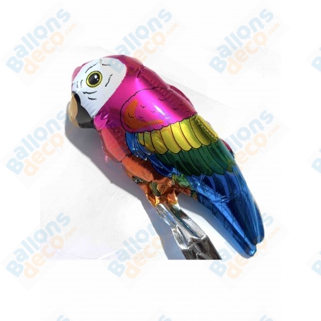 Ballon Perroquet Mini Forme, décoration ballon Animaux Tropicaux, centre de table.