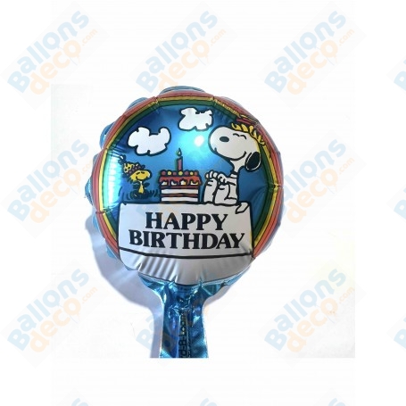 Ballon Snoopy Happy Birthday Mini
