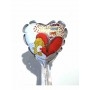 Ballon Bisounours coeur blanc Mini Formes