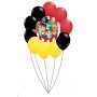 Ballons Jake Le Pirate et ses Amis en Grappe Disney, Décorations ballons pour anniversaire.