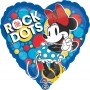 Ballon Minnie Vintage Rock Disney