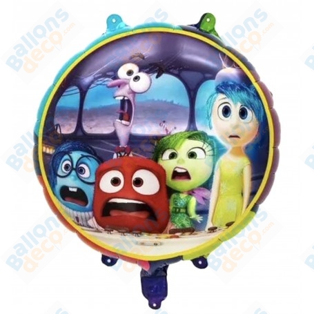 Ballon Vice-Versa Groupe Disney Anniversaire, Décorations ballons pour anniversaire.