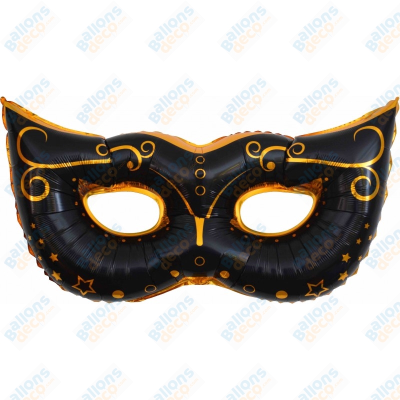 Masque De Mascarade Doré Avec Baguette - Pour Halloween, Carnaval, Cosplay, Fêtes Costumées