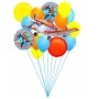 Ballons Planes en Grappe Luxe Disney, Décorations ballons pour anniversaire.