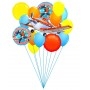 Ballons Planes en Grappe Luxe Disney