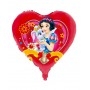 Ballon Blanche Neige Coeur et Lapin Princesse Disney