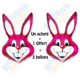 1 Centre de table ballons lapin