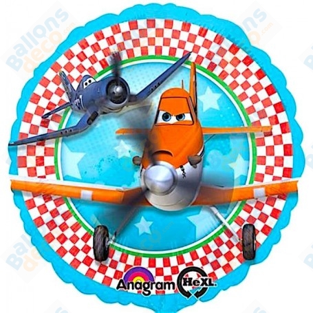 Ballon Planes Rond Pixar Disney, Décorations ballons pour anniversaire.