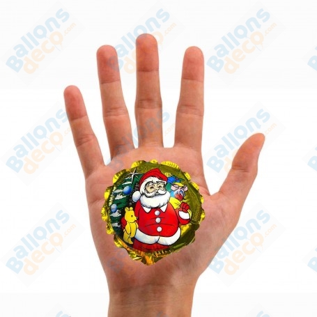 Ballons Père Noël or Mini X5