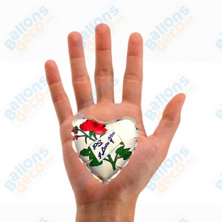 Ballons PS I Love You Mini X5 St Valentin