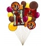 Ballons Pirates Des Caraïbes Jack Sparrow en Grappe Disney