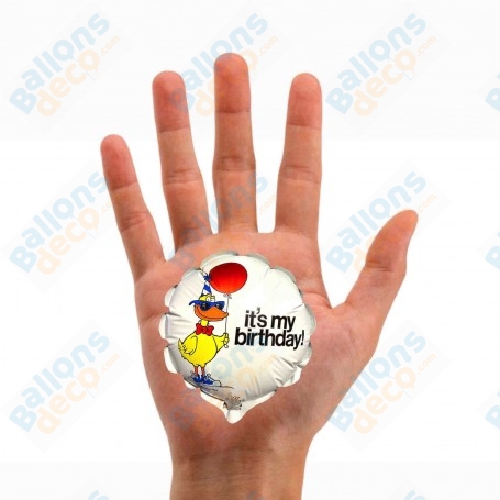 Ballons Canard It's Birthday Mini X5