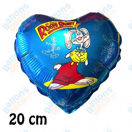 Ballon Roger Rabbit Coeur Vintage Air