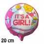 Ballon C'est une Fille Ourson Vintage Air