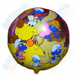 Décorations Anniversaire Smurfs - 46 Pièces - Ballons, Bannière, Décorations Gâteau - Pour Fête à Thème Enfants