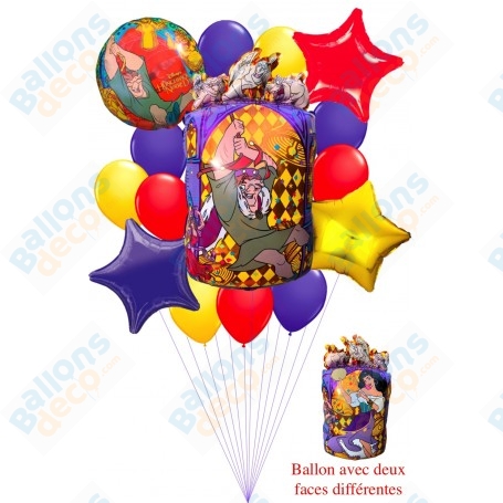 Ballons Esmeralda le Bossu de Notre Dame Luxe Disney, Décorations ballons pour anniversaire.
