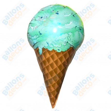 Ballon Glace Verte Vintage