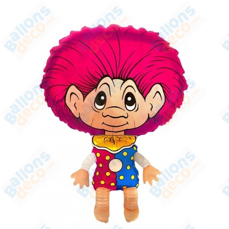 Ballon Troll Marcheur Vintage
