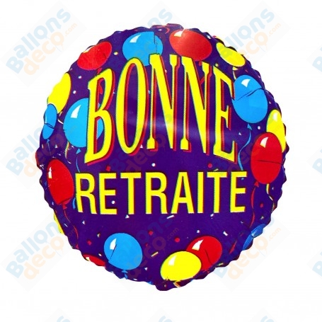 Ballon Bonne Retraite Vintage