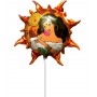 Ballon Esmeralda Soleil Sur Tige Disney