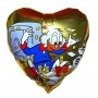 Ballon Picsou Coeur Or Vintage Disney