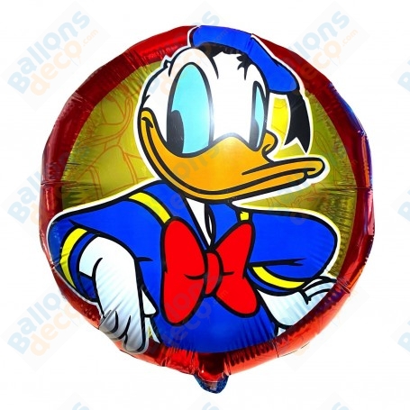 Ballon Donald Duck Anagram Disney, Décorations ballons pour anniversaire.