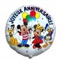 Ballon Mickey et ses Amis Joyeux Anniversaire Vintage Disney