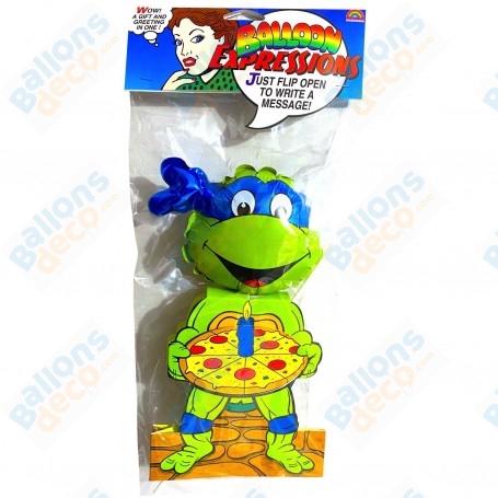 Ballon Leonardo Tortue Ninja Centre de Table