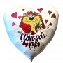 Ballon Taz I love You Madly Vintage Looney Tunes