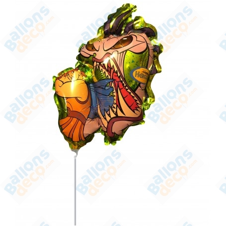Ballon Hercule Monstre Sur Tige Disney, Décorations ballons pour anniversaire.