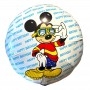 Ballon Mickey Lunette Happy Birthday Vintage Disney