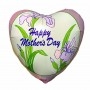 Ballon Happy Mother's Day Fleurs Lilas