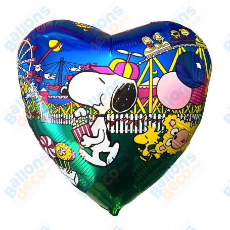 Ballon Snoopy Fête Foraine Vintage