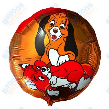 Ballon Rox et Rouky Vintage Disney