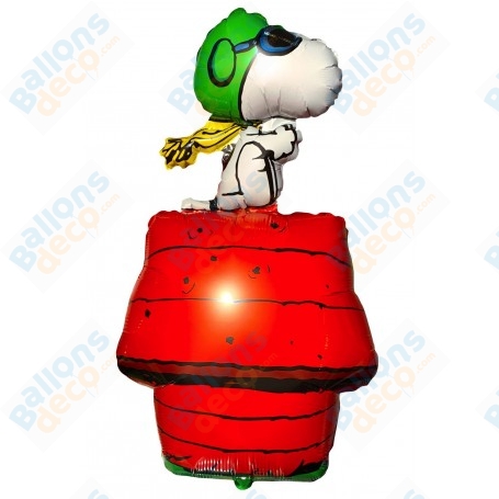 Ballon Snoopy Niche Rouge Anagram Vintage