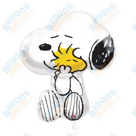 Ballon Snoopy et Woodstock Gros Calin