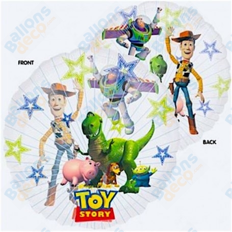 Ballon Toy Story Transparent Disney, décorations ballons anniversaire.